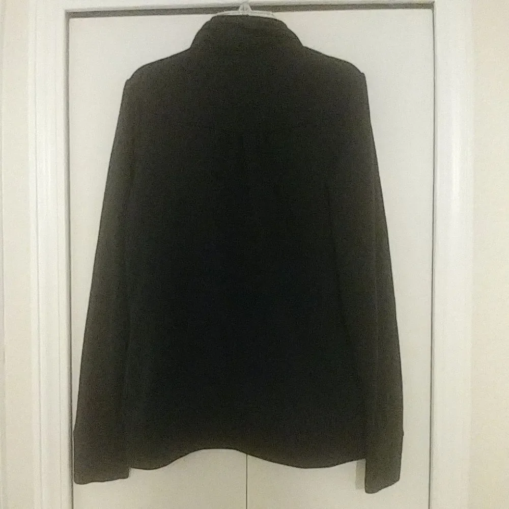 Tchibo Feel Like‎ A Butterfly Zipper Front Black Jacket